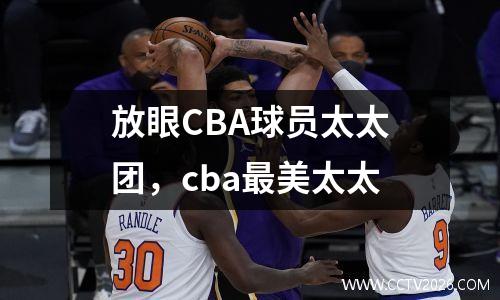 放眼CBA球员太太团，cba最美太太