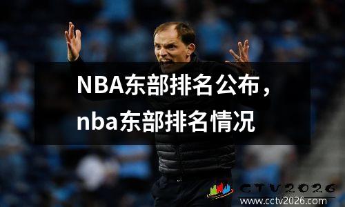 NBA东部排名公布，nba东部排名情况
