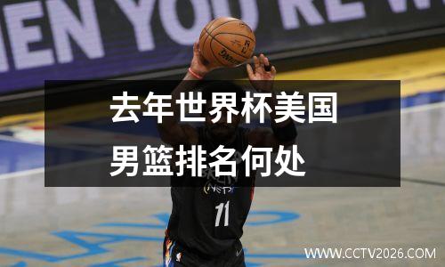 去年世界杯美国男篮排名何处