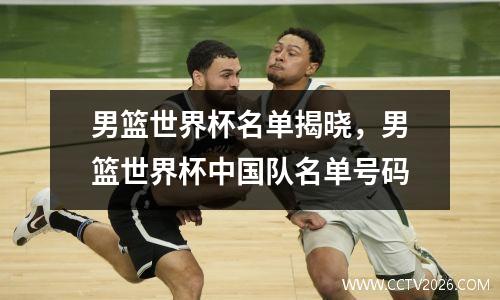 男篮世界杯名单揭晓，男篮世界杯中国队名单号码