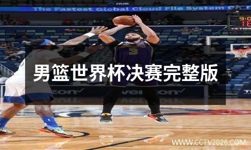 男篮世界杯决赛完整版