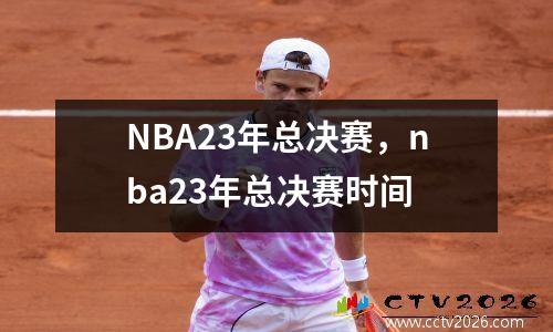 NBA23年总决赛，nba23年总决赛时间