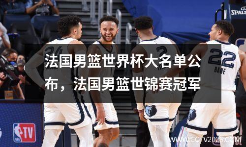 法国男篮世界杯大名单公布，法国男篮世锦赛冠军