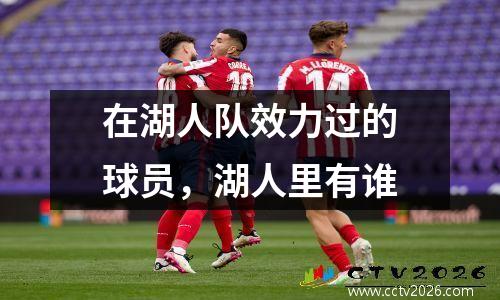 在湖人队效力过的球员，湖人里有谁