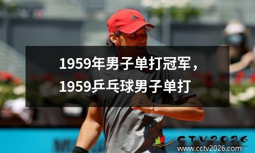 1959年男子单打冠军，1959乒乓球男子单打