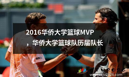 2016华侨大学篮球MVP，华侨大学篮球队历届队长
