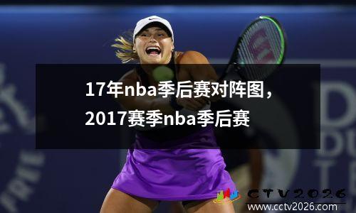 17年nba季后赛对阵图，2017赛季nba季后赛