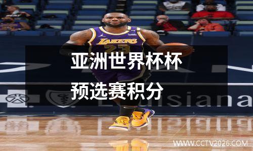 亚洲世界杯杯预选赛积分