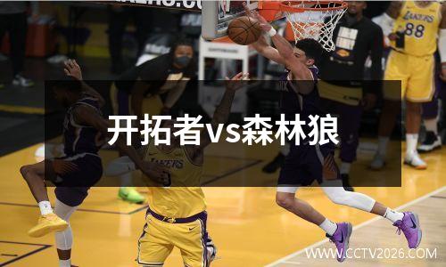 开拓者vs森林狼