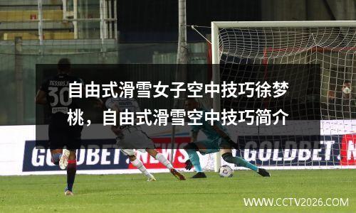 自由式滑雪女子空中技巧徐梦桃，自由式滑雪空中技巧简介
