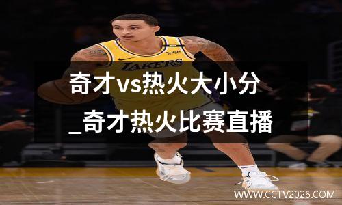 奇才vs热火大小分_奇才热火比赛直播