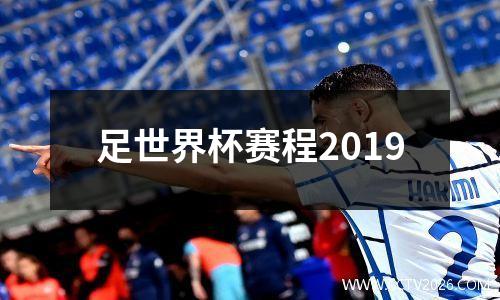 足世界杯赛程2019