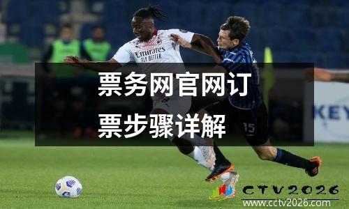 票务网官网订票步骤详解