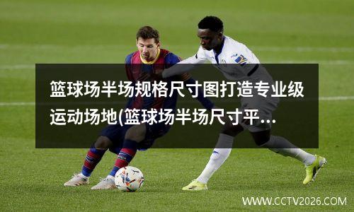 篮球场半场规格尺寸图打造专业级运动场地(篮球场半场尺寸平面图高清)