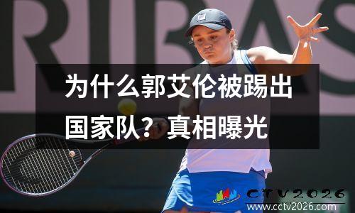 为什么郭艾伦被踢出国家队？真相曝光