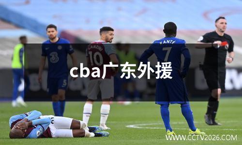 cba广东外援