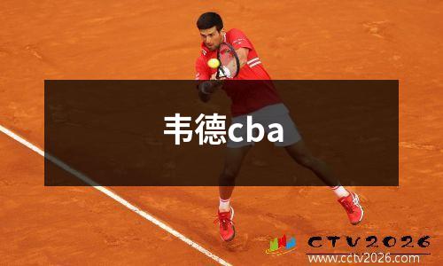 韦德cba