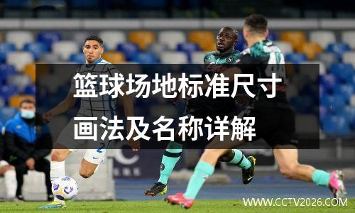 篮球场地标准尺寸画法及名称详解