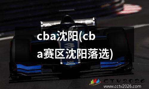 cba沈阳(cba赛区沈阳落选)