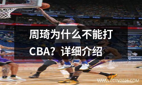 周琦为什么不能打CBA？详细介绍