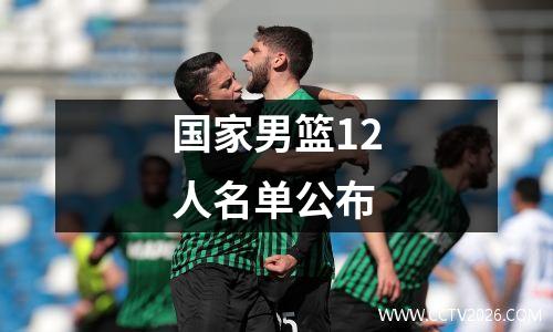 国家男篮12人名单公布