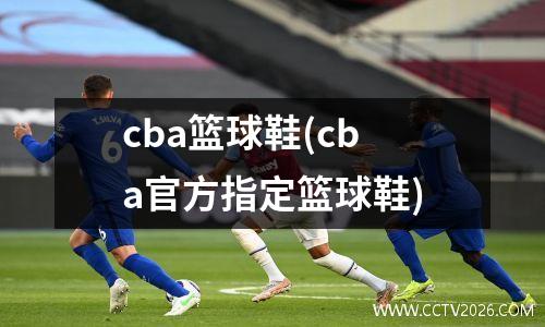 cba篮球鞋(cba官方指定篮球鞋)