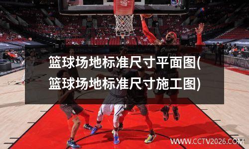 篮球场地标准尺寸平面图(篮球场地标准尺寸施工图)