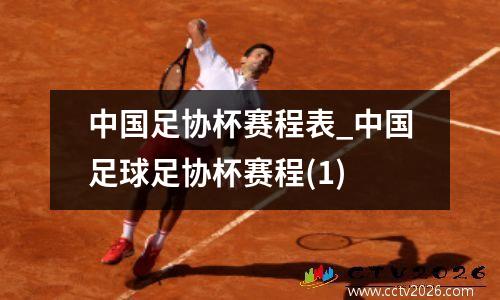 中国足协杯赛程表_中国足球足协杯赛程(1)