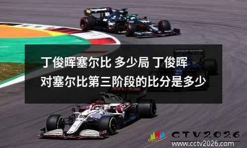 丁俊晖塞尔比 多少局 丁俊晖对塞尔比第三阶段的比分是多少