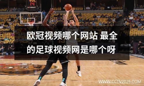 欧冠视频哪个网站 最全的足球视频网是哪个呀