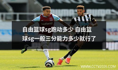 自由篮球sg跑动多少 自由篮球sg一般三分能力多少就行了
