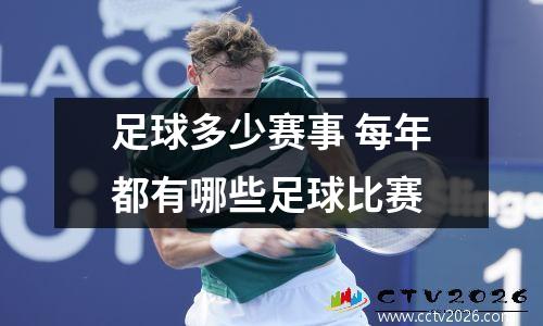 足球多少赛事 每年都有哪些足球比赛