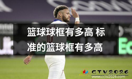 篮球球框有多高 标准的篮球框有多高