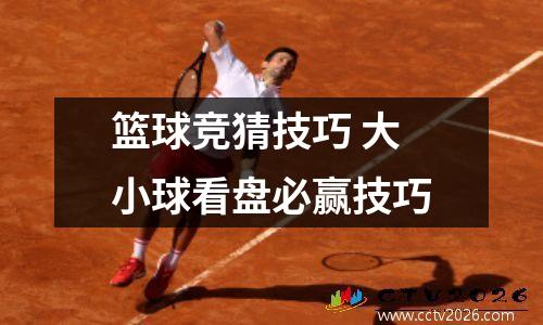 篮球竞猜技巧 大小球看盘必赢技巧