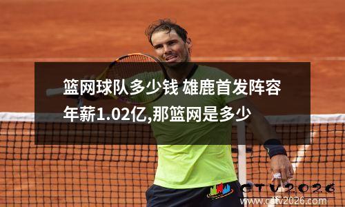 篮网球队多少钱 雄鹿首发阵容年薪1.02亿,那篮网是多少
