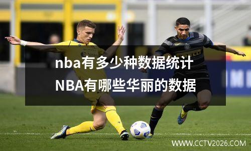nba有多少种数据统计 NBA有哪些华丽的数据