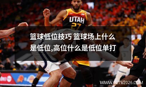 篮球低位技巧 篮球场上什么是低位,高位什么是低位单打