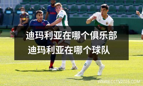 迪玛利亚在哪个俱乐部 迪玛利亚在哪个球队