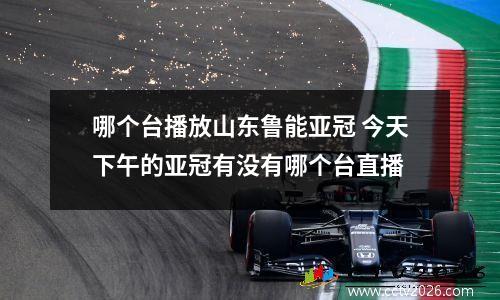 哪个台播放山东鲁能亚冠 今天下午的亚冠有没有哪个台直播