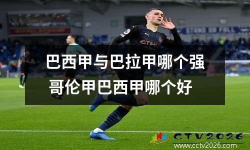 巴西甲与巴拉甲哪个强 哥伦甲巴西甲哪个好