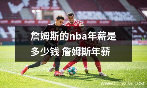 詹姆斯的nba年薪是多少钱 詹姆斯年薪