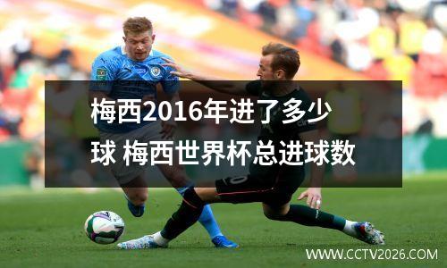梅西2016年进了多少球 梅西世界杯总进球数