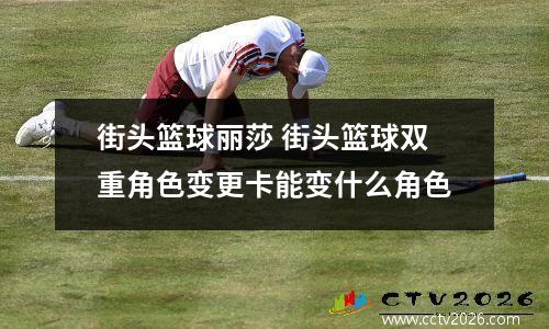 街头篮球丽莎 街头篮球双重角色变更卡能变什么角色