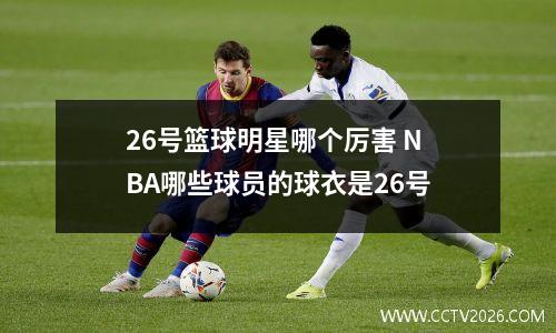 26号篮球明星哪个厉害 NBA哪些球员的球衣是26号