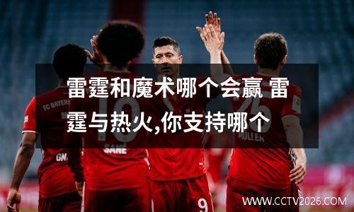 雷霆和魔术哪个会赢 雷霆与热火,你支持哪个