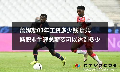 詹姆斯03年工资多少钱 詹姆斯职业生涯总薪资可以达到多少