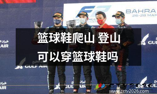 篮球鞋爬山 登山可以穿篮球鞋吗
