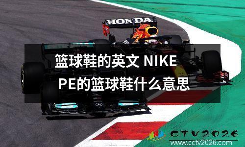 篮球鞋的英文 NIKE PE的篮球鞋什么意思