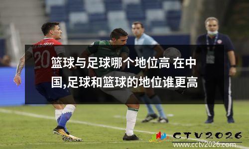 篮球与足球哪个地位高 在中国,足球和篮球的地位谁更高