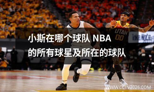 小斯在哪个球队 NBA的所有球星及所在的球队